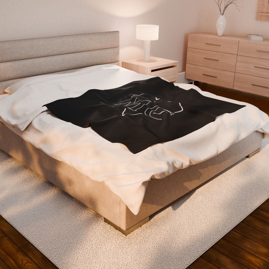 Cozy Velveteen Plush Matt Culture Blanket - Perfect for Relaxation and Gifting
