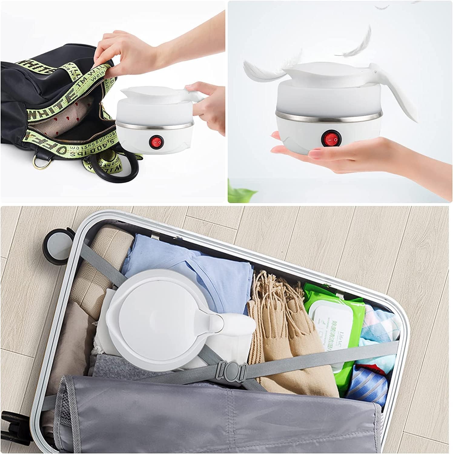 Portable Electric Kettle: Instant Hot Water